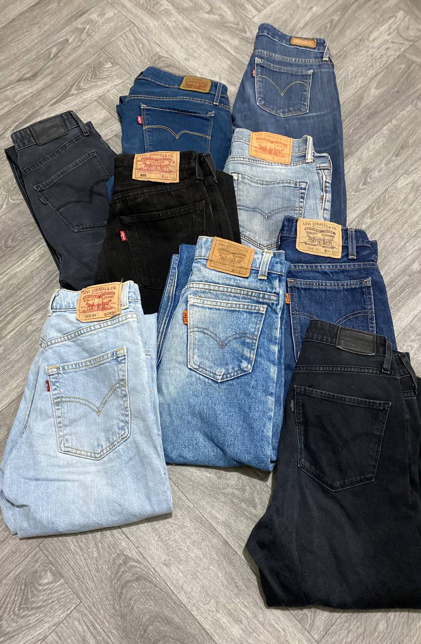 Box 20 pz Jeans Levi's donna