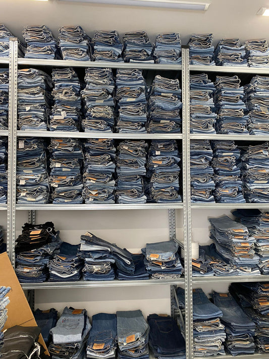 Box 10 pz Jeans Levi's