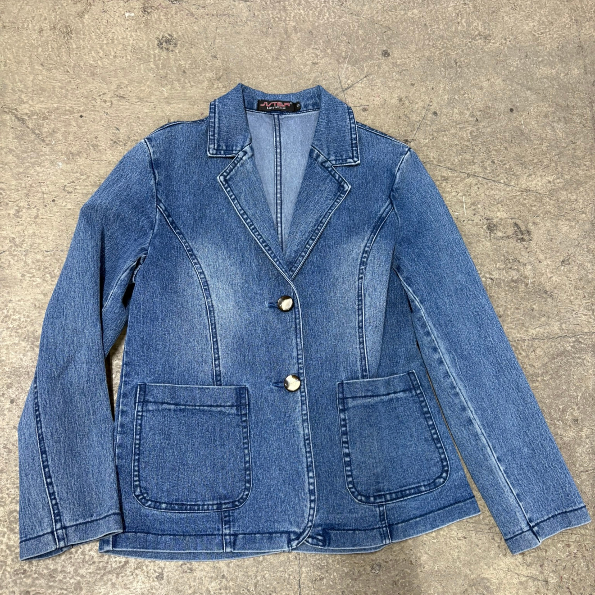 BOX GIACCHE JEANS VINTAGE 50 Kg - immagine 6